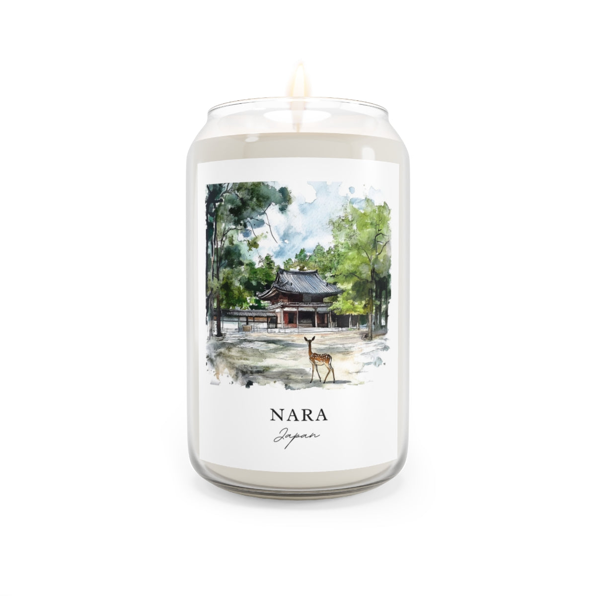Nara, Japan scented soy candle
