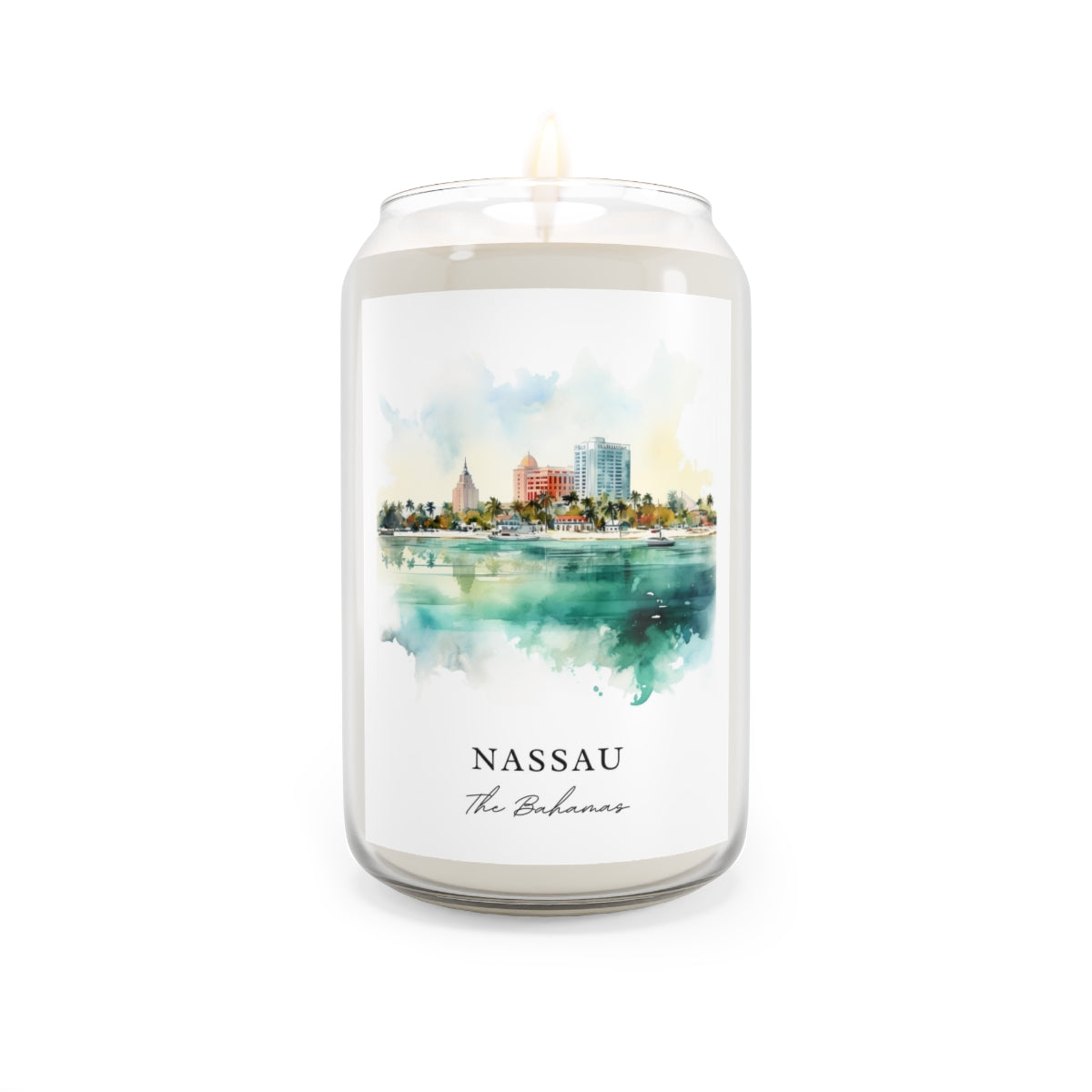 Nassau, The Bahamas scented soy candle