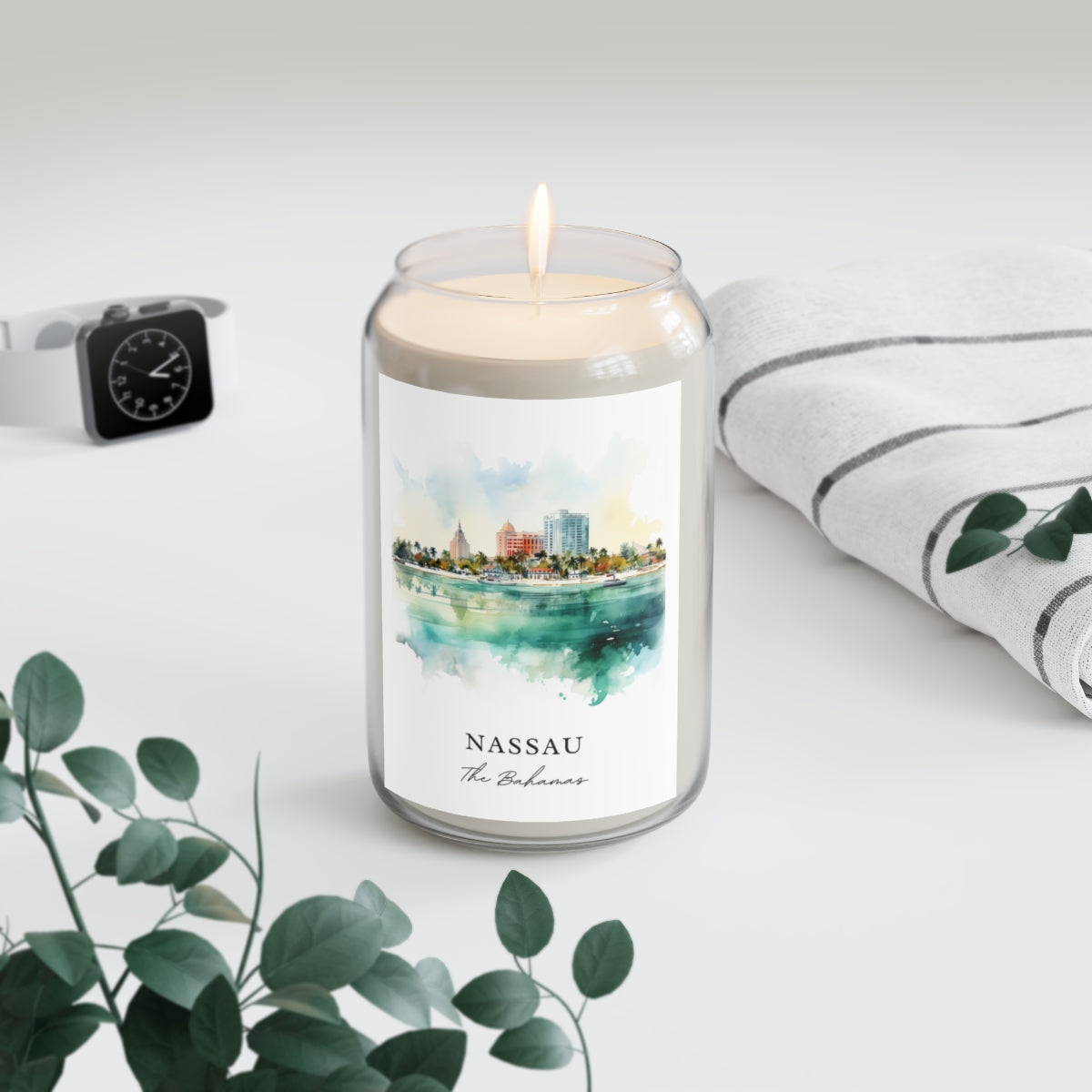 Nassau, The Bahamas scented soy candle