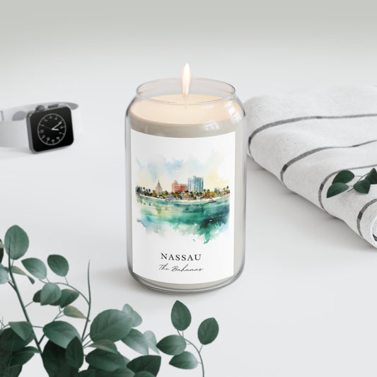 Nassau, The Bahamas scented soy candle