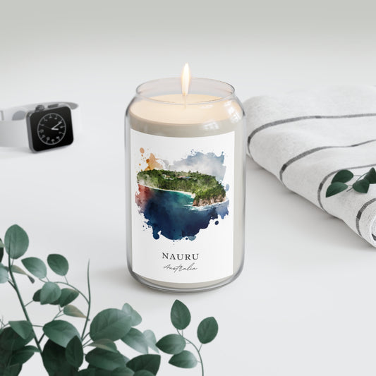 Nauru, Australia scented soy candle