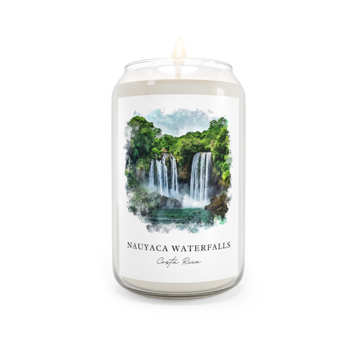 Nauyaca Waterfalls, Costa Rica scented soy candle