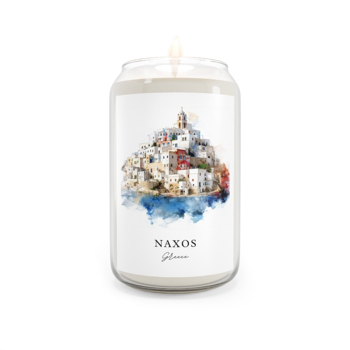 Naxos, Greece scented soy candle