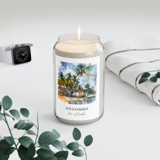 Negombo, Sri Lanka scented soy candle
