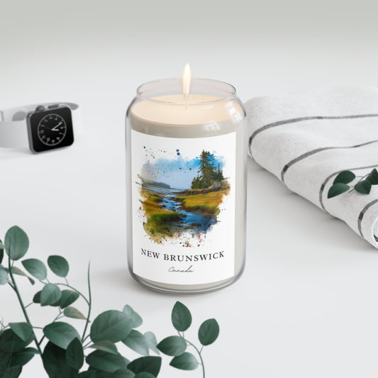 New Brunswick, Canada scented soy candle