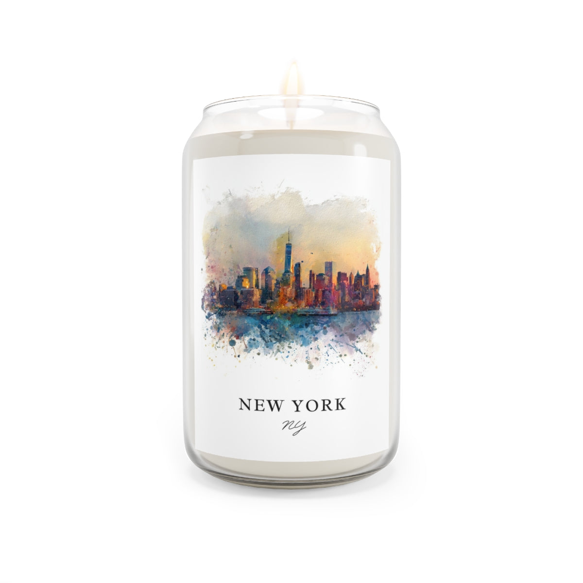New York, NY scented soy candle
