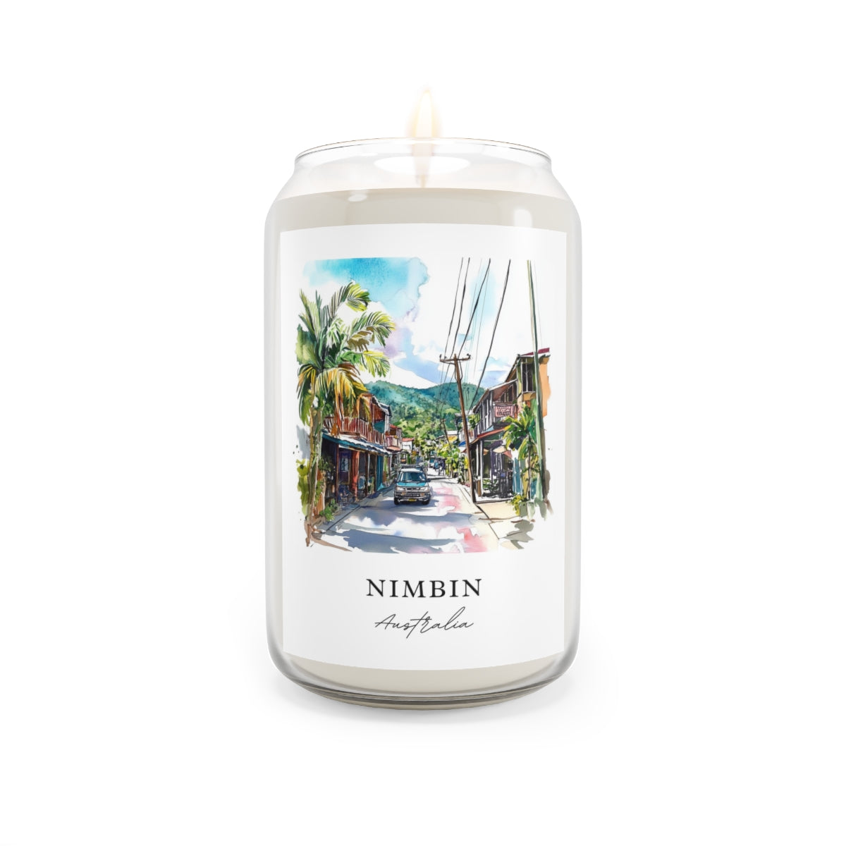 Nimbin, Australia scented soy candle