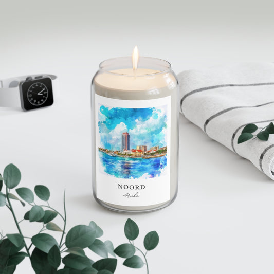 Noord, Aruba scented soy candle