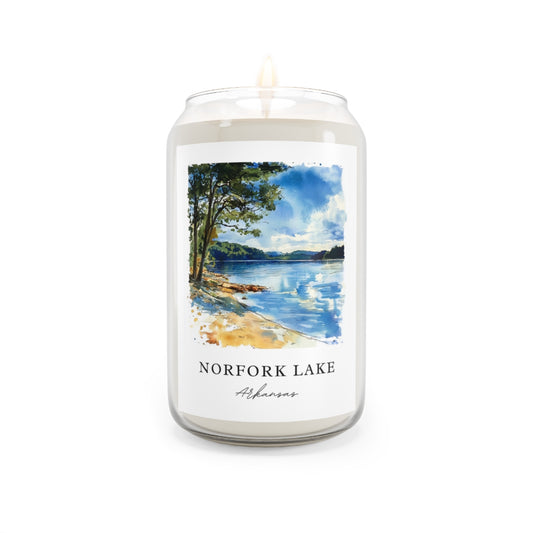 Norfork Lake, Arkansas scented soy candle