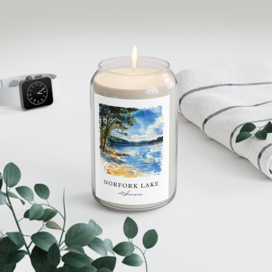 Norfork Lake, Arkansas scented soy candle