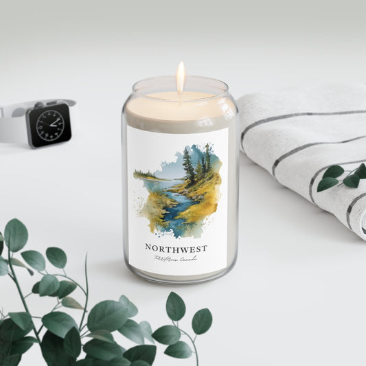 Northwest, Territories, Canada scented soy candle