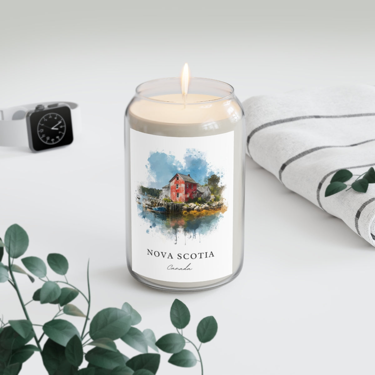 Nova Scotia, Canada scented soy candle