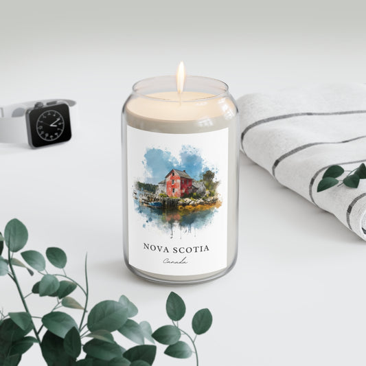 Nova Scotia, Canada scented soy candle