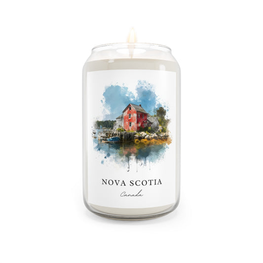 Nova Scotia, Canada scented soy candle