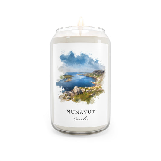 Nunavut, Canada scented soy candle