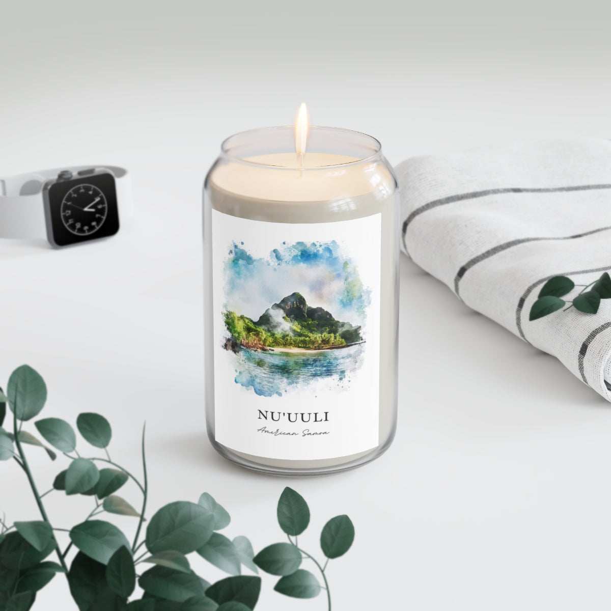 Nu'uuli, American Samoa scented soy candle