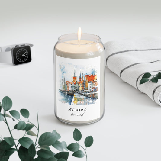 Nyborg, Denmark scented soy candle