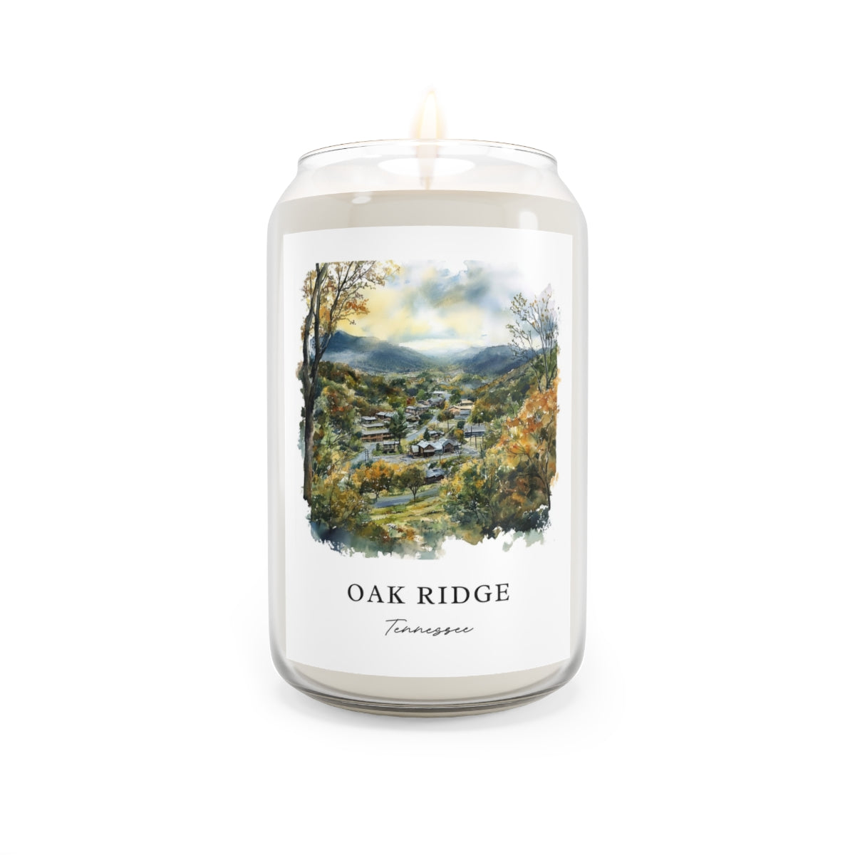 Oak Ridge, Tennessee scented soy candle
