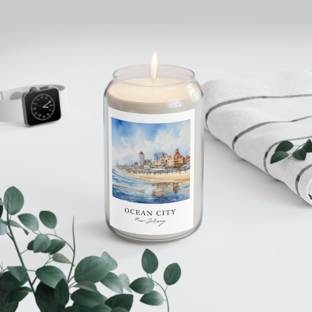 Ocean City, New Jersey scented soy candle
