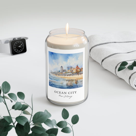 Ocean City, New Jersey scented soy candle