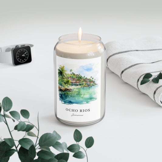 Ocho Rios, Jamaica scented soy candle