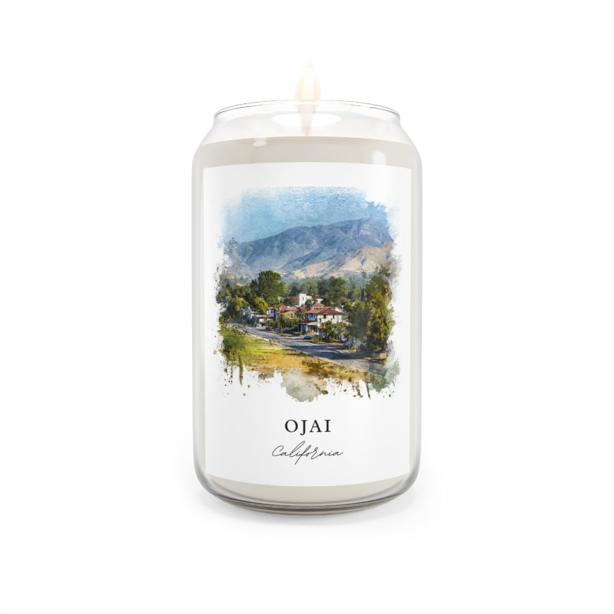 Ojai, California scented soy candle