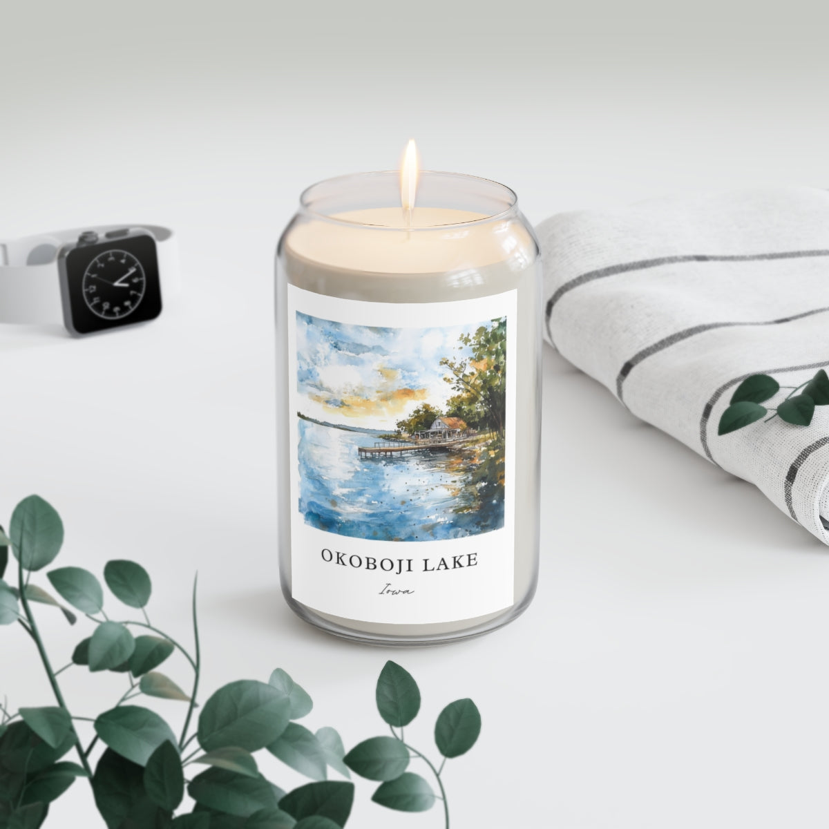 Okoboji Lake, Iowa scented soy candle