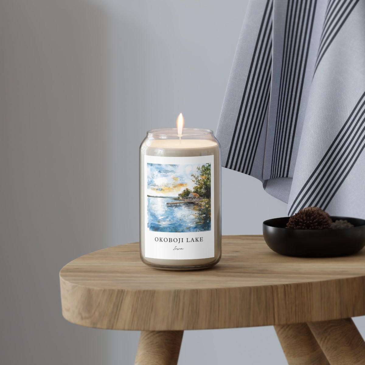 Okoboji Lake, Iowa scented soy candle