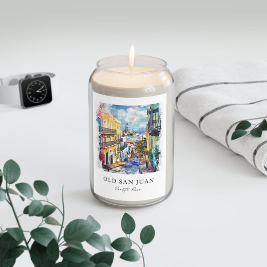 Old San Juan, Puerto Rico scented soy candle