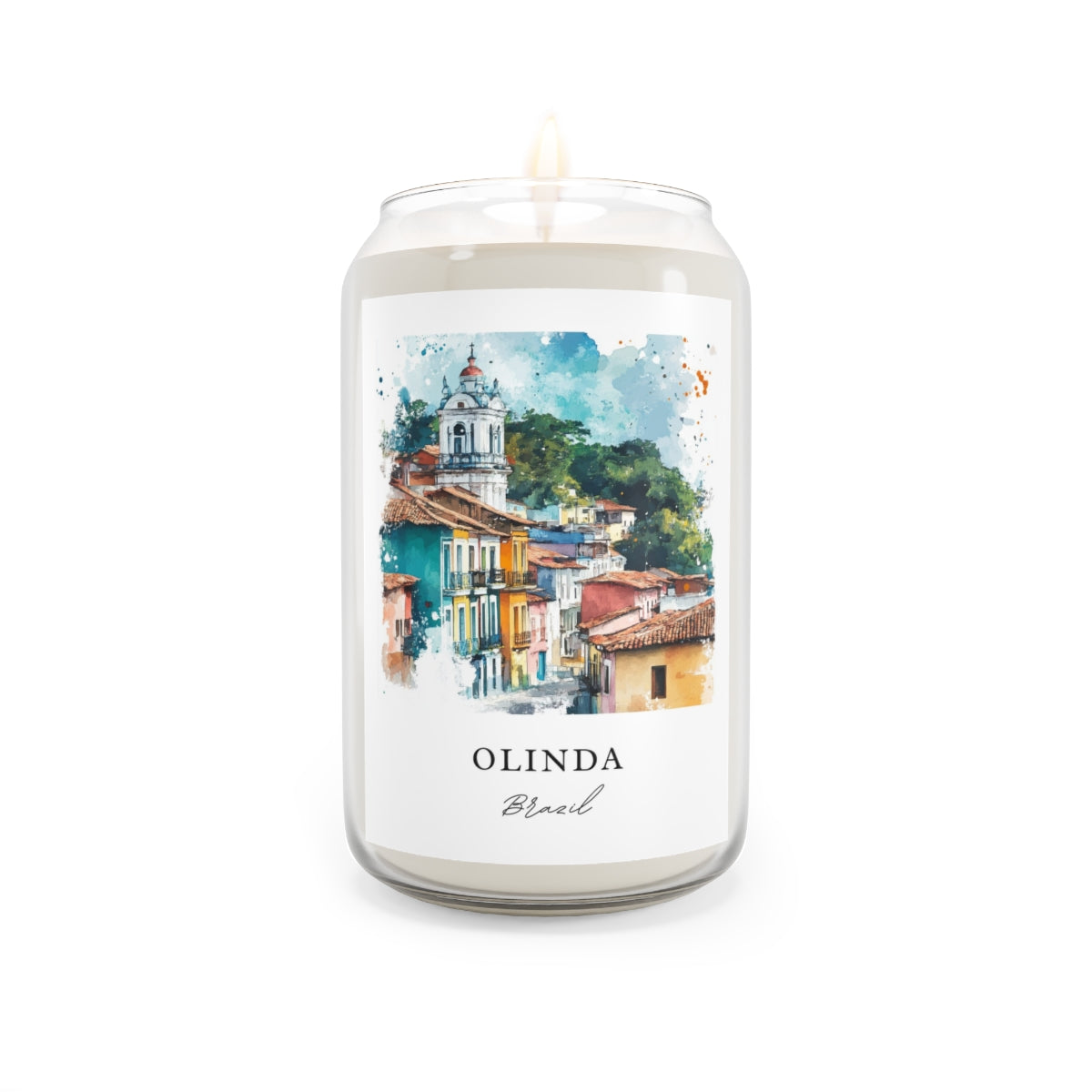Olinda, Brazil scented soy candle