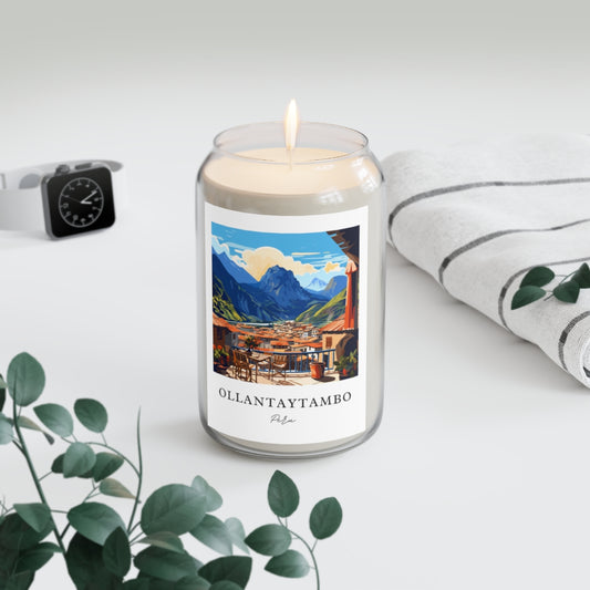 Ollantaytambo, Peru scented soy candle