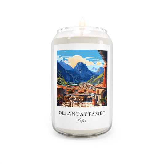 Ollantaytambo, Peru scented soy candle