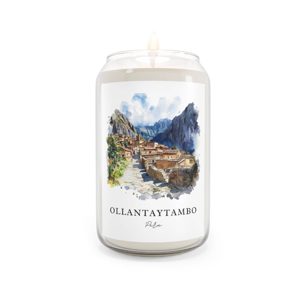 Ollantaytambo, Peru scented soy candle
