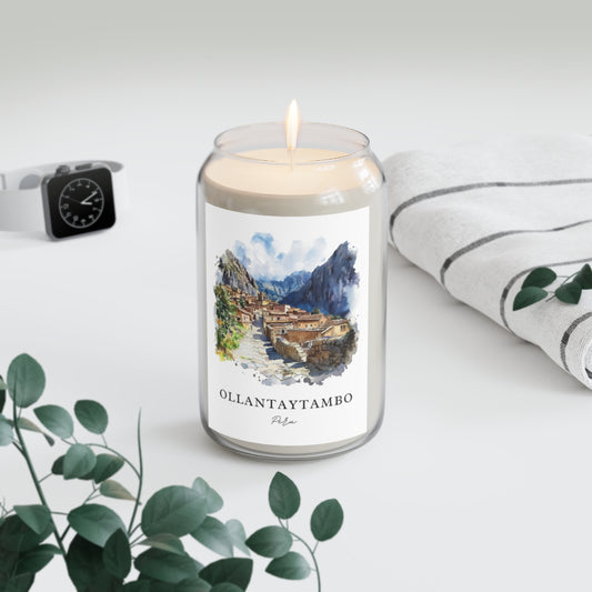 Ollantaytambo, Peru scented soy candle