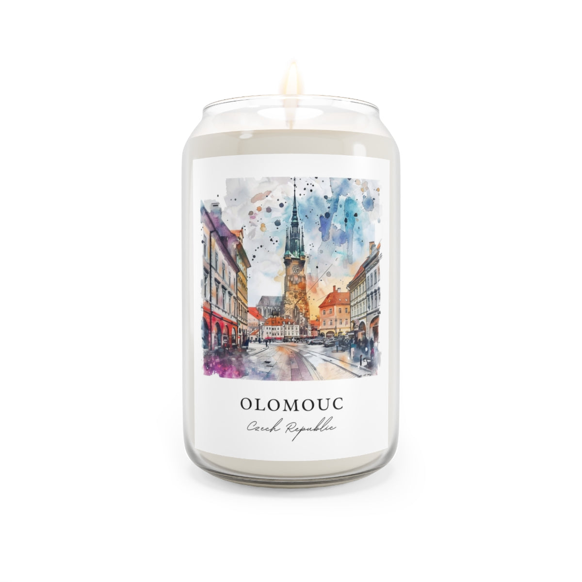 Olomouc, Czech Republic scented soy candle