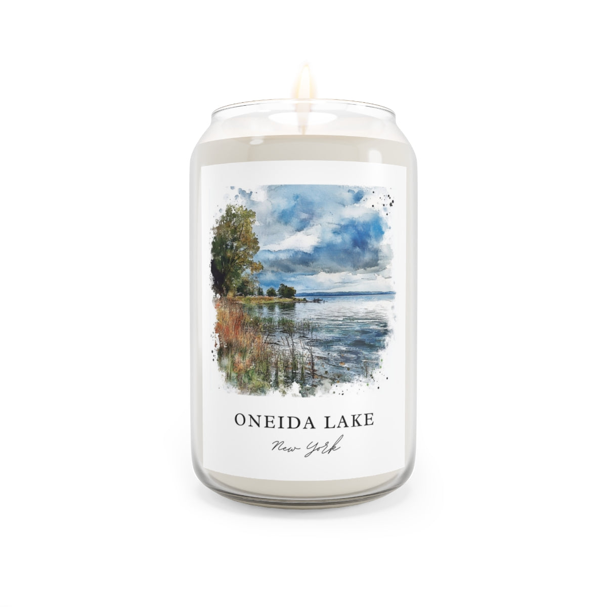 Oneida Lake, New York scented soy candle