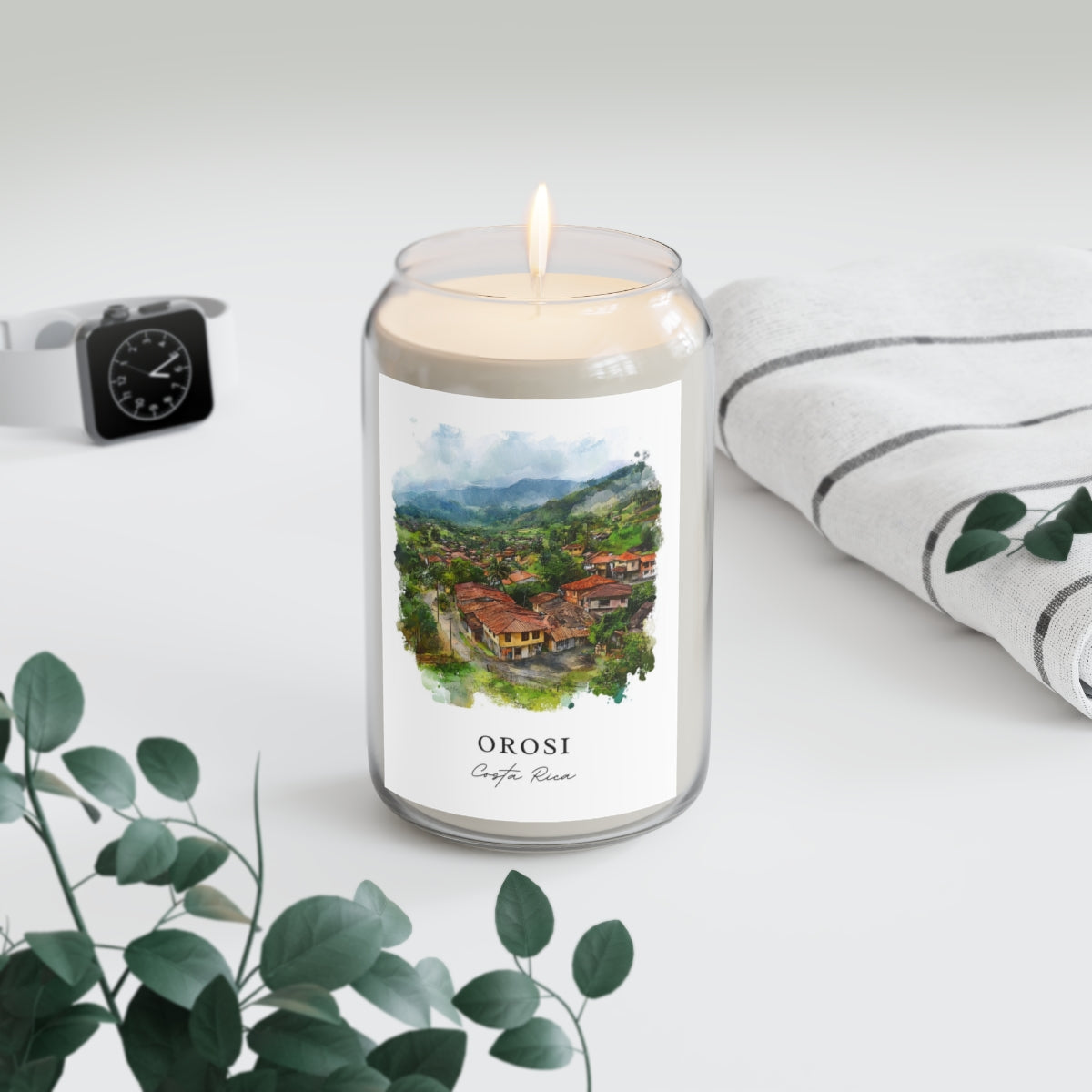 Orosi, Costa Rica scented soy candle