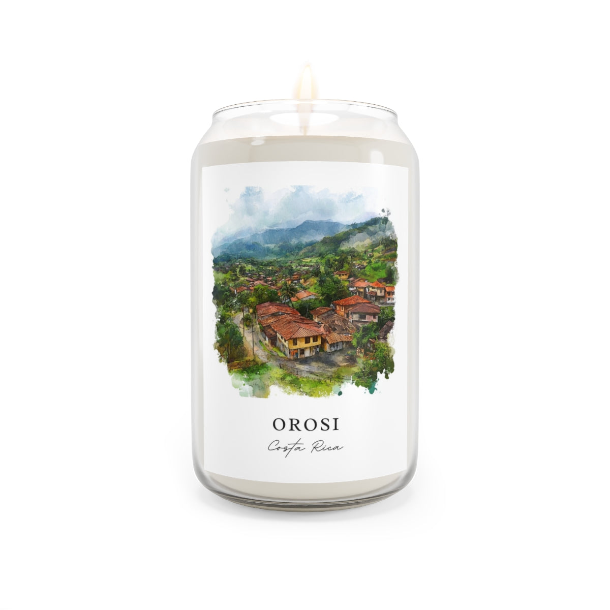 Orosi, Costa Rica scented soy candle