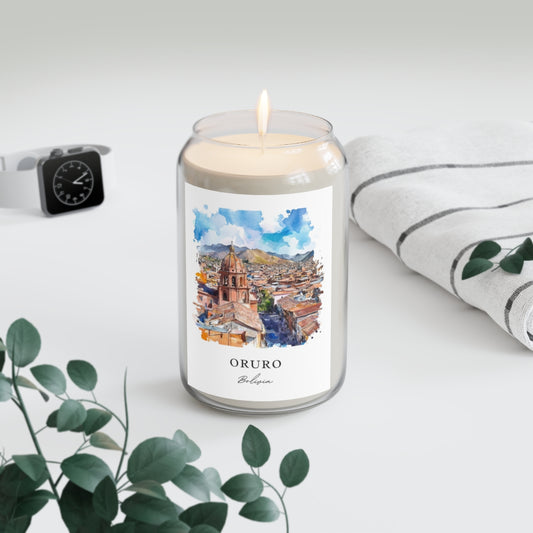 Oruro, Bolivia scented soy candle