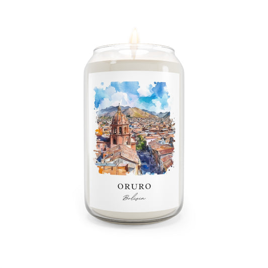 Oruro, Bolivia scented soy candle