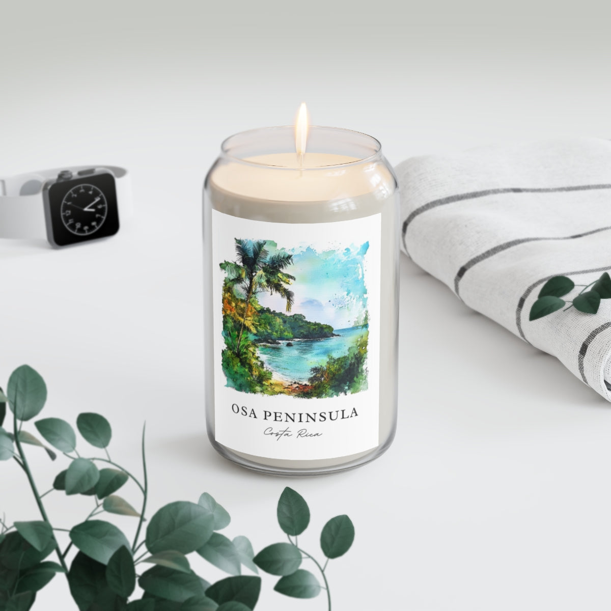 Osa Peninsula, Costa Rica scented soy candle