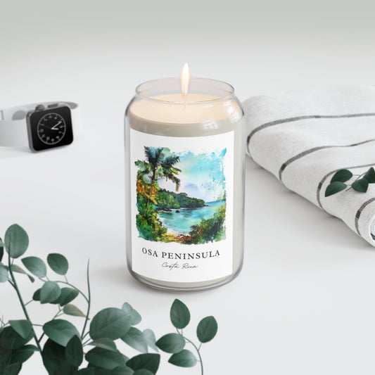 Osa Peninsula, Costa Rica scented soy candle