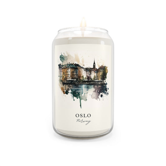 Oslo, Norway scented soy candle