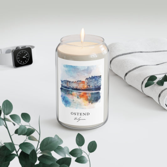 Ostend, Belgium scented soy candle