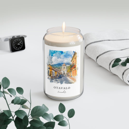 Otavalo, Ecuador scented soy candle