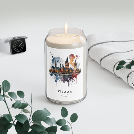 Ottawa, Canada scented soy candle