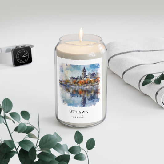 Ottawa, Canada scented soy candle