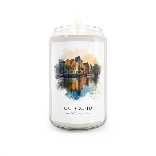 Oud-Zuid, Amsterdam Netherlands scented soy candle