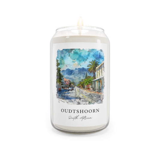 Oudtshoorn, South Africa scented soy candle