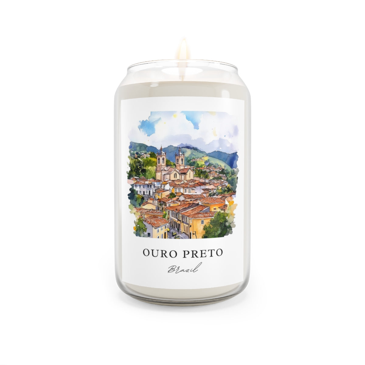 Ouro Preto, Brazil scented soy candle